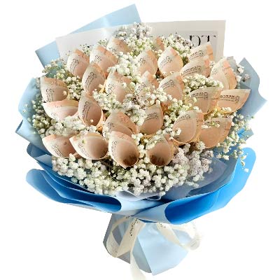 520元人民币花束,天天都乐开花