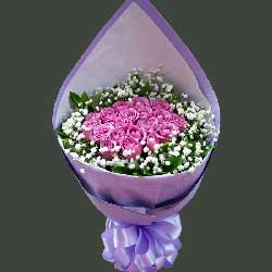 19朵紫玫瑰，一生永甜蜜