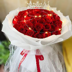99朵红玫瑰，注定爱你一生