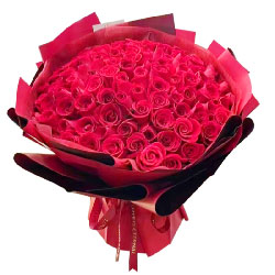 199朵红玫瑰，爱情永远鲜活如初